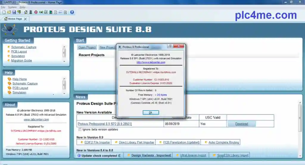Proteus Professional 8 Free Download